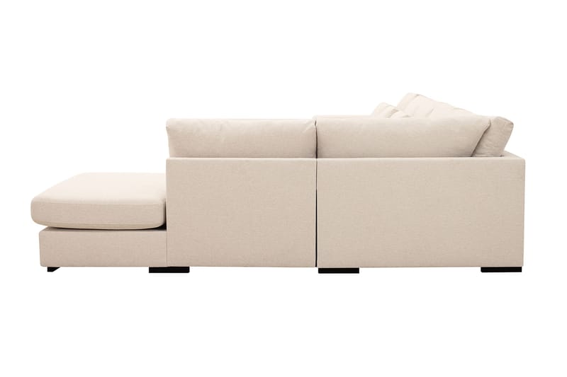 Grande 6-sits U-Soffa med Divan Vänster - Beige Tyg - Möbler - Soffa - U-soffa
