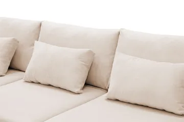 Grande Stor 7-sits U-Soffa med Divan Höger - Beige Manchester - Möbler - Soffa - Modulsoffa - Komplett modulsoffa