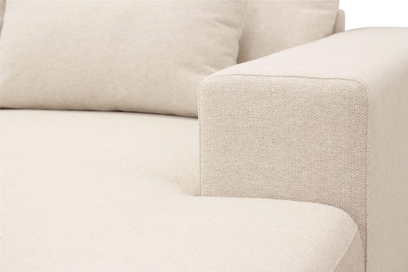 Grande Stor 7-sits U-Soffa med Divan Höger - Beige Tyg - Möbler - Soffa - Modulsoffa - Komplett modulsoffa