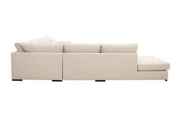 Grande Stor 7-sits U-Soffa med Divan Höger - Beige Tyg - Möbler - Soffa - Modulsoffa - Komplett modulsoffa