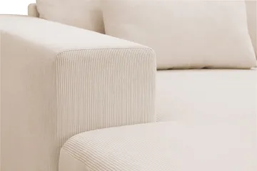 Grande Stor 7-sits U-Soffa med Divan Vänster - Beige Manchester - Möbler - Soffa - Modulsoffa - Komplett modulsoffa