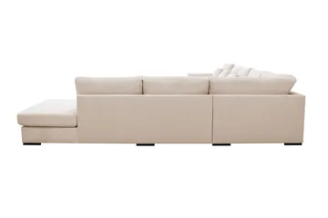 Grande Stor 7-sits U-Soffa med Divan Vänster - Beige Manchester - Möbler - Soffa - Modulsoffa - Komplett modulsoffa