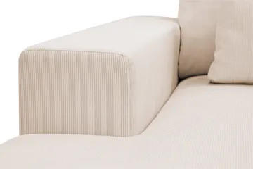 Grande Stor 7-sits U-Soffa med Divan Vänster - Beige Manchester - Möbler - Soffa - Modulsoffa - Komplett modulsoffa