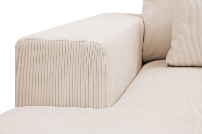 Grande Stor 7-sits U-Soffa med Divan Vänster - Beige Manchester - Möbler - Soffa - Modulsoffa - Komplett modulsoffa