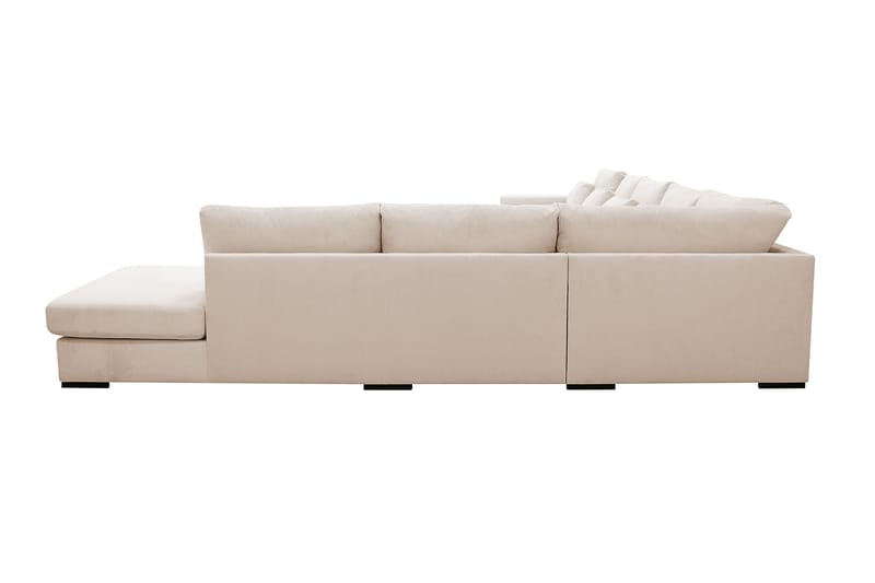 Grande Stor 7-sits U-Soffa med Divan Vänster - Beige Manchester - Möbler - Soffa - U-soffa