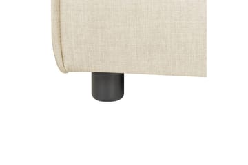 Hörnsektion Aprica Beige, svart, Linne - Beige - Möbler - Soffa - Modulsoffa - Hörnmodul