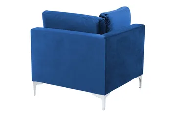 Hörnsektion Evja Blå - Blå - Möbler - Soffa - Modulsoffa - Hörnmodul