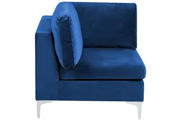 Hörnsektion Evja Blå - Blå - Möbler - Soffa - Modulsoffa - Hörnmodul