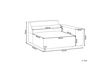 Hörnsits Hellnar Beige, Vänstervänd - Beige, Vänstervänd - Möbler - Soffa - Soffgrupp
