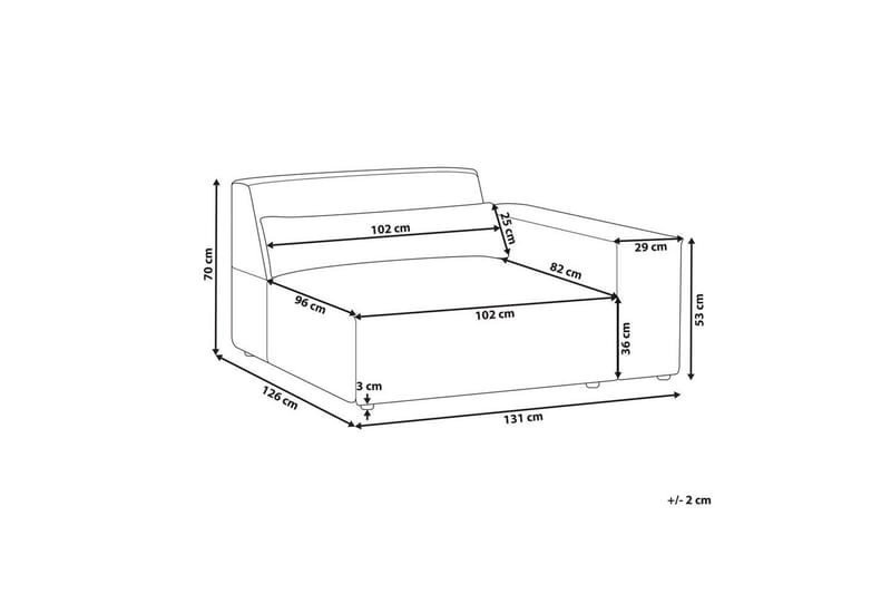 Hörnsits Hellnar Brun, Vänstervänd - Brun, Vänstervänd - Möbler - Soffa - Soffgrupp