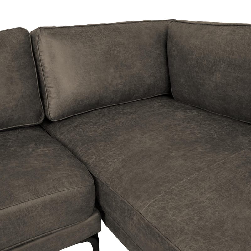 Hörnsoffa Åsberg Höger - mörk olivgrön - Möbler - Soffa - Hörnsoffa