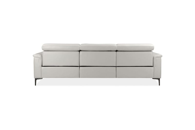 Hörnsoffa 3-sits Lund Kräm, Läder/PU, Vänster Elektrisk Fåtölj - Kräm, Läder/PU, Vänster Elektrisk Fåtölj - Möbler - Soffa - Biosoffa & reclinersoffa