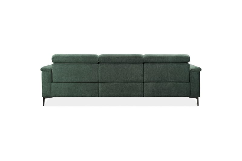 Hörnsoffa 3-sits Lund Mörkgrön, Belfast tyg, Vänster Manuell Fåtölj - Mörkgrön, Belfast tyg, Vänster Manuell Fåtölj - Möbler - Soffa - Biosoffa & reclinersoffa