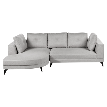 Hörnsoffa 3-sits Marum Högervänd - Grå - Möbler - Soffa - Divansoffa & schäslongsoffa - 3 sits soffa med divan