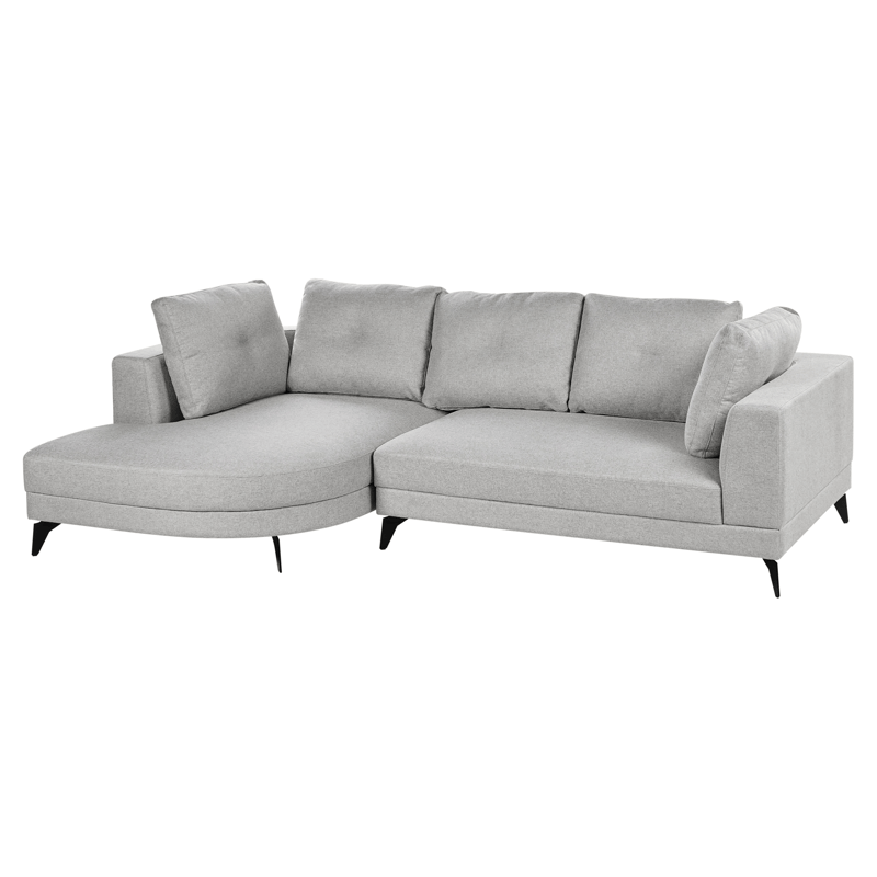 Hörnsoffa 3-sits Marum Högervänd - Grå - Möbler - Soffa - Divansoffa & schäslongsoffa - 3 sits soffa med divan