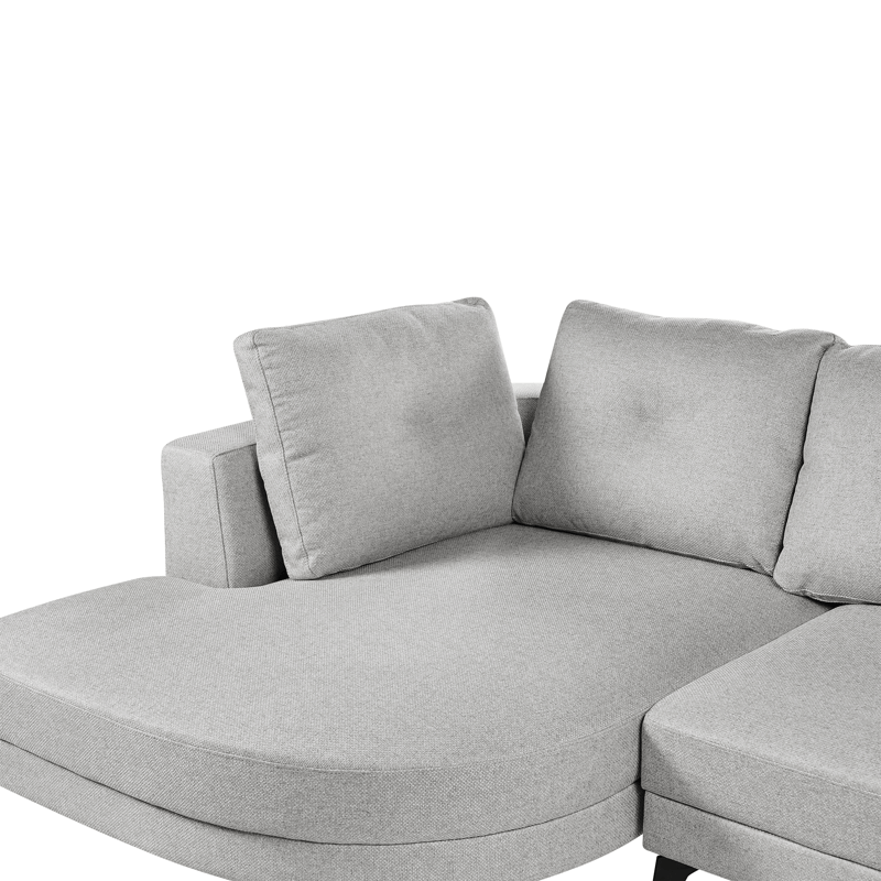Hörnsoffa 3-sits Marum Högervänd - Grå - Möbler - Soffa - Divansoffa & schäslongsoffa - 3 sits soffa med divan