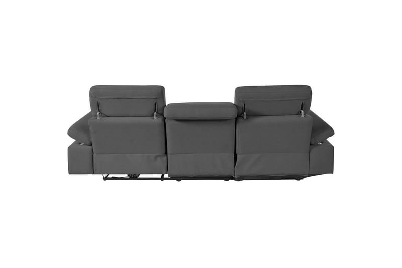 Hörnsoffa 3-sits Rayland Antracit, Sunday tyg, Vänster Elektrisk Fåtölj - Antracit, Sunday tyg, Vänster Elektrisk Fåtölj - Möbler - Soffa - Biosoffa & reclinersoffa