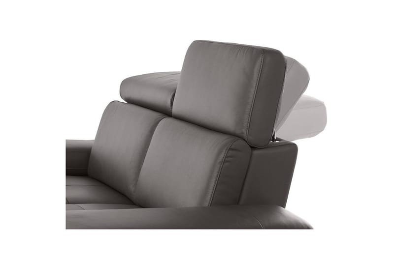 Hörnsoffa 3-sits Rayland Brun, Läder/PU, Vänster Elektrisk Fåtölj - Brun, Läder/PU, Vänster Elektrisk Fåtölj - Möbler - Soffa - Biosoffa & reclinersoffa
