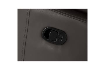 Hörnsoffa 3-sits Rayland Brun, PU, Vänster Manuell Fåtölj - Brun, PU, Vänster Manuell Fåtölj - Möbler - Soffa - Biosoffa & reclinersoffa