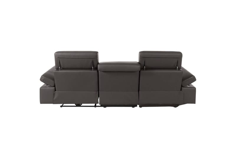 Hörnsoffa 3-sits Rayland Brun, PU, Vänster Elektrisk Fåtölj - Brun, PU, Vänster Elektrisk Fåtölj - Möbler - Soffa - Biosoffa & reclinersoffa