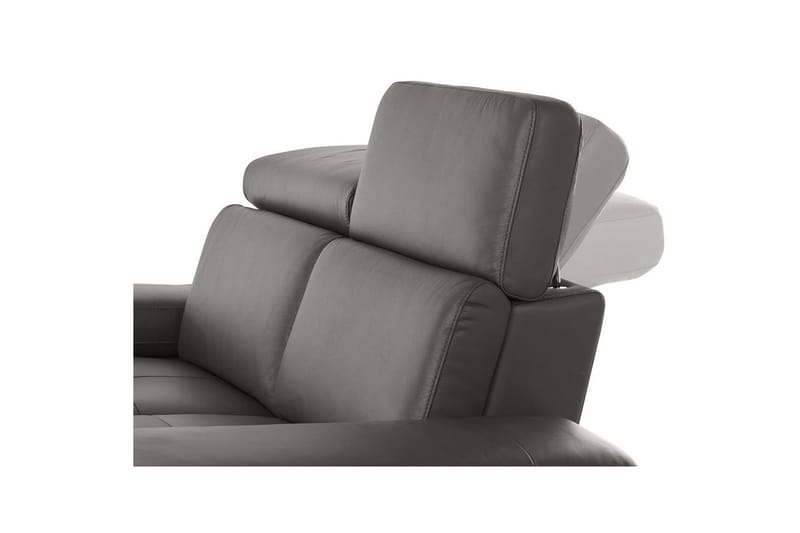 Hörnsoffa 3-sits Rayland Brun, PU, Vänster Elektrisk Fåtölj - Brun, PU, Vänster Elektrisk Fåtölj - Möbler - Soffa - Biosoffa & reclinersoffa