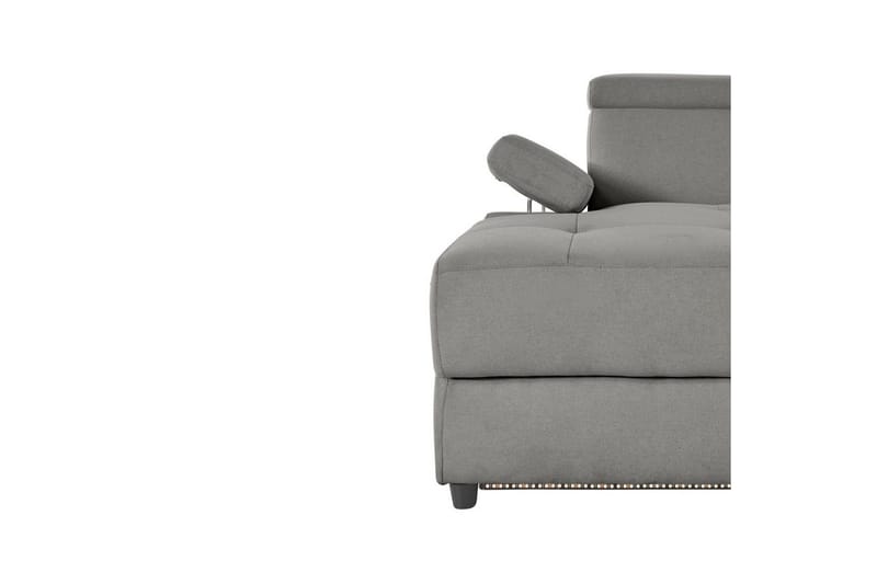 Hörnsoffa 3-sits Rayland Grå, Sunday tyg, Vänster Manuell Fåtölj - Grå, Sunday tyg, Vänster Manuell Fåtölj - Möbler - Soffa - Biosoffa & reclinersoffa