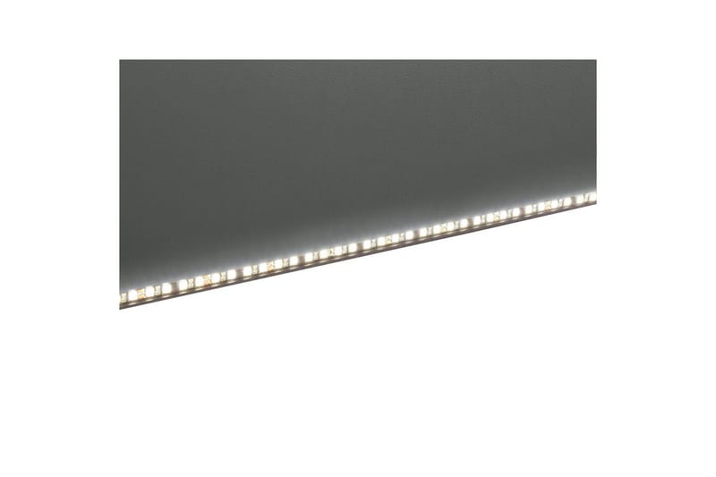 Hörnsoffa 3-sits Rayland Grå, PU, Höger manuell vilstol - Grå, PU, Höger manuell vilstol - Möbler - Soffa - Biosoffa & reclinersoffa