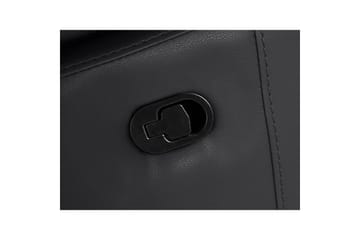 Hörnsoffa 3-sits Rayland Svart, PU, Höger manuell vilstol - Svart, PU, Höger manuell vilstol - Möbler - Soffa - Biosoffa & reclinersoffa