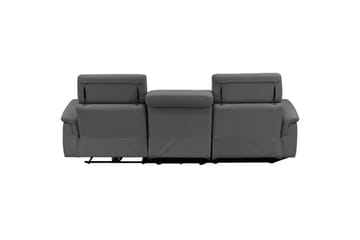 Hörnsoffa 3-sits Pareli Antracit, Sunday tyg, Vänster Manuell Fåtölj - Antracit, Sunday tyg, Vänster Manuell Fåtölj - Möbler - Soffa - Biosoffa & reclinersoffa