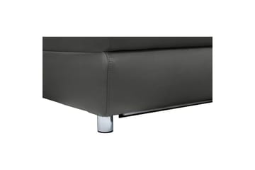 Hörnsoffa 3-sits Pareli Svart, PU, Vänster Elektrisk Fåtölj - Svart, PU, Vänster Elektrisk Fåtölj - Möbler - Soffa - Biosoffa & reclinersoffa