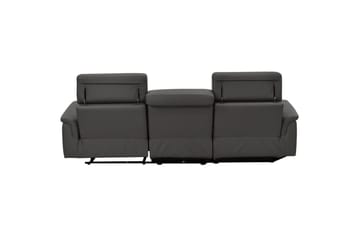 Hörnsoffa 3-sits Pareli Brun, PU, Vänster Elektrisk Fåtölj - Brun, PU, Vänster Elektrisk Fåtölj - Möbler - Soffa - Biosoffa & reclinersoffa