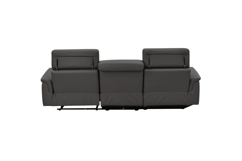 Hörnsoffa 3-sits Pareli Brun, PU, Vänster Elektrisk Fåtölj - Brun, PU, Vänster Elektrisk Fåtölj - Möbler - Soffa - Biosoffa & reclinersoffa
