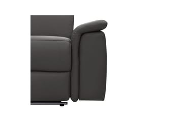 Hörnsoffa 3-sits Pareli Brun, PU, Vänster Elektrisk Fåtölj - Brun, PU, Vänster Elektrisk Fåtölj - Möbler - Soffa - Biosoffa & reclinersoffa