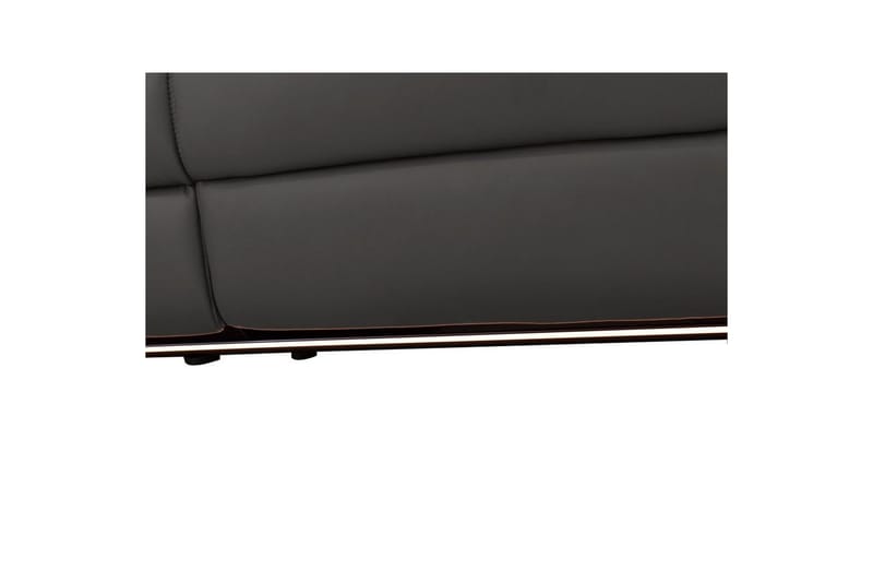 Hörnsoffa 3-sits Pareli Brun, PU, Vänster Elektrisk Fåtölj - Brun, PU, Vänster Elektrisk Fåtölj - Möbler - Soffa - Biosoffa & reclinersoffa