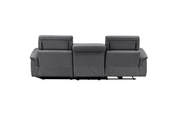 Hörnsoffa 3-sits Pareli Antracit, Sunday tyg, Höger elektrisk vilstol - Antracit, Sunday tyg, Höger elektrisk vilstol - Möbler - Soffa - Biosoffa & reclinersoffa