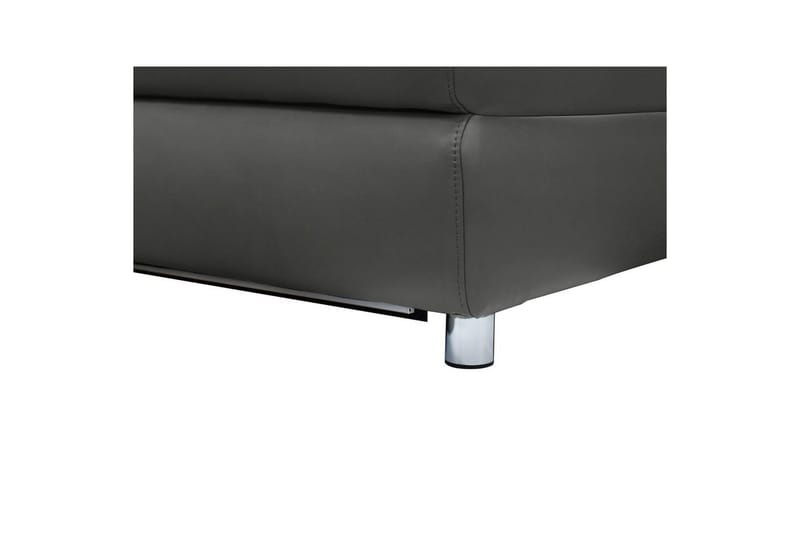 Hörnsoffa 3-sits Pareli Svart, PU, Höger elektrisk vilstol - Svart, PU, Höger elektrisk vilstol - Möbler - Soffa - Biosoffa & reclinersoffa