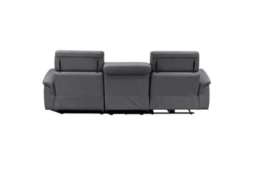 Hörnsoffa 3-sits Pareli Antracit, Sunday tyg, Höger elektrisk vilstol - Antracit, Sunday tyg, Höger elektrisk vilstol - Möbler - Soffa - Biosoffa & reclinersoffa