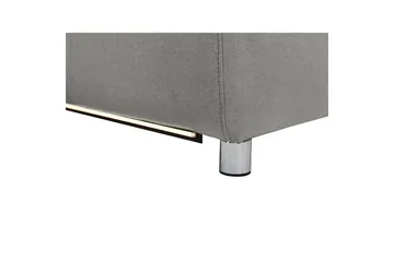 Hörnsoffa 3-sits Pareli Grå, Sunday tyg, Höger manuell vilstol - Grå, Sunday tyg, Höger manuell vilstol - Möbler - Soffa - Biosoffa & reclinersoffa