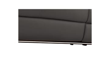 Hörnsoffa 3-sits Pareli Brun, PU, Höger elektrisk vilstol - Brun, PU, Höger elektrisk vilstol - Möbler - Soffa - Biosoffa & reclinersoffa