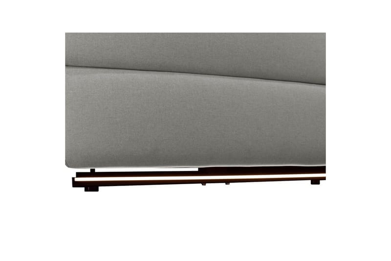 Hörnsoffa 3-sits Pareli Grå, Sunday tyg, Höger manuell vilstol - Grå, Sunday tyg, Höger manuell vilstol - Möbler - Soffa - Biosoffa & reclinersoffa