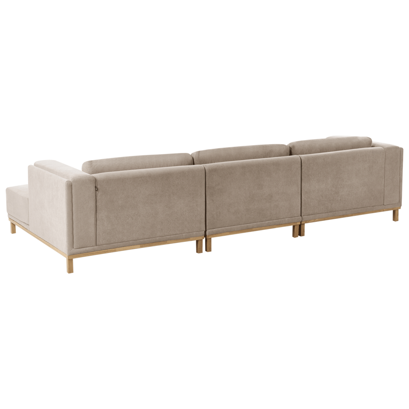 Hörnsoffa 5-sits Veng - Taupe - Möbler - Soffa - Divansoffa & schäslongsoffa