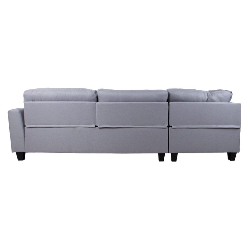 Hörnsoffa Asknor Vänster - Ljusgrå - Möbler - Soffa - Divansoffa & schäslongsoffa