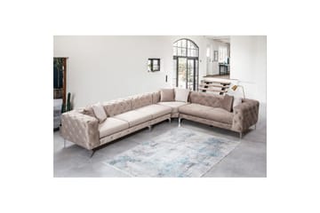 Hörnsoffa Beachport Beige - Beige - Möbler - Soffa - Hörnsoffa