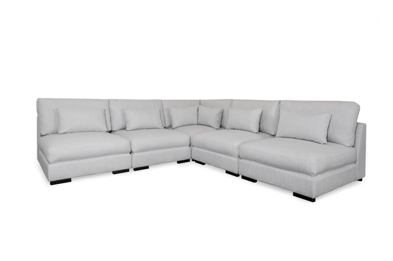 Hörnsoffa Columbus - Ljusgrå - Möbler - Soffa - Hörnsoffa