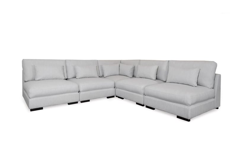 Dubai Hörnsoffa, Ljusgrå