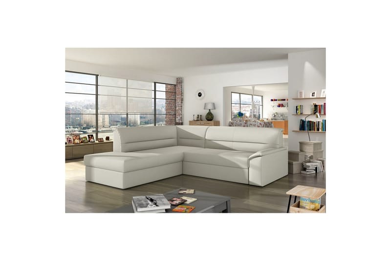 Hörnsoffa Eltap Elano 255x212x90 cm - Soft 33, Vänster - Möbler - Soffa - Skinnsoffa