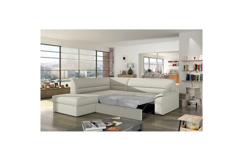 Hörnsoffa Eltap Elano 255x212x90 cm - Soft 33, Vänster - Möbler - Soffa - Skinnsoffa
