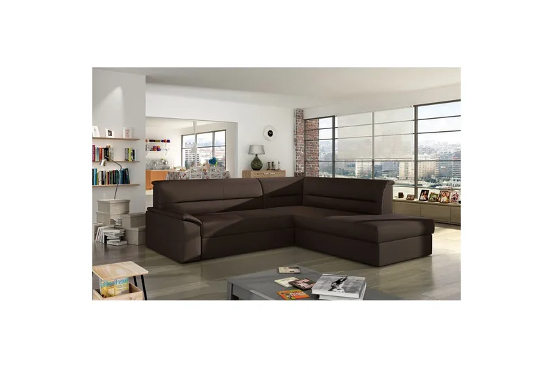 Hörnsoffa Eltap Elano 255x212x90 cm - Soft 66, Höger - Möbler - Soffa - Skinnsoffa