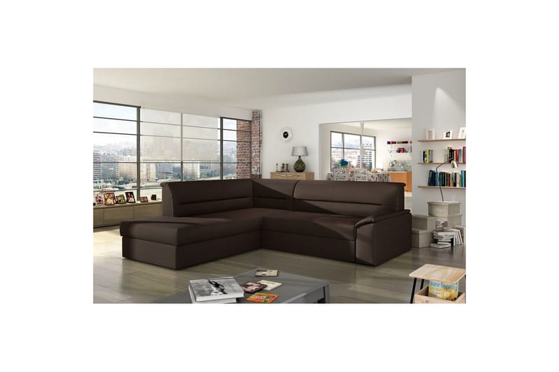 Hörnsoffa Eltap Elano 255x212x90 cm - Soft 66, Vänster - Möbler - Soffa - Skinnsoffa