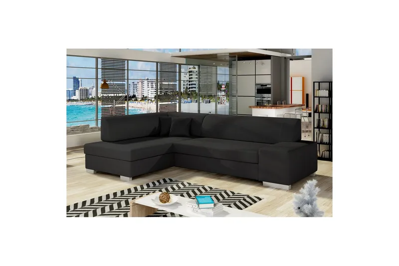 Hörnsoffa Eltap Fabio 268x167x73 cm, Soft 11, Vänster